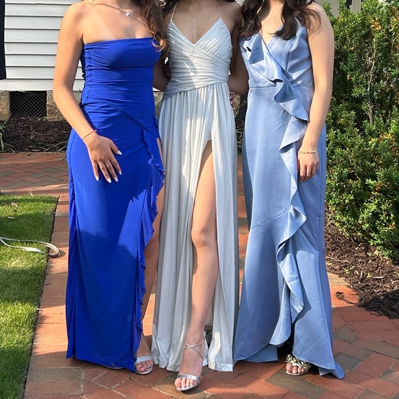 Retrofête Doss dress in white/silver - Picture 6 of 6